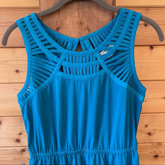 American Eagle Teal Dress Medium - Picture 3 of 5